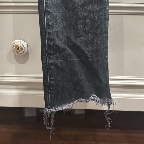 Polo Ralph Lauren Waverly Straight Highride Crop Black Jeans - Picture 3 of 6